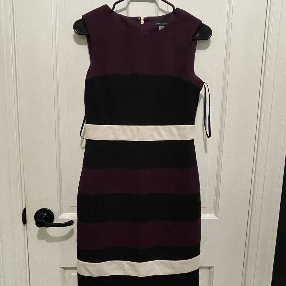 Tommy Hilfiger striped knee length dress, size 4
